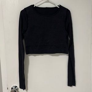 Lululemon 🍋 ebb to street long sleeve crop top